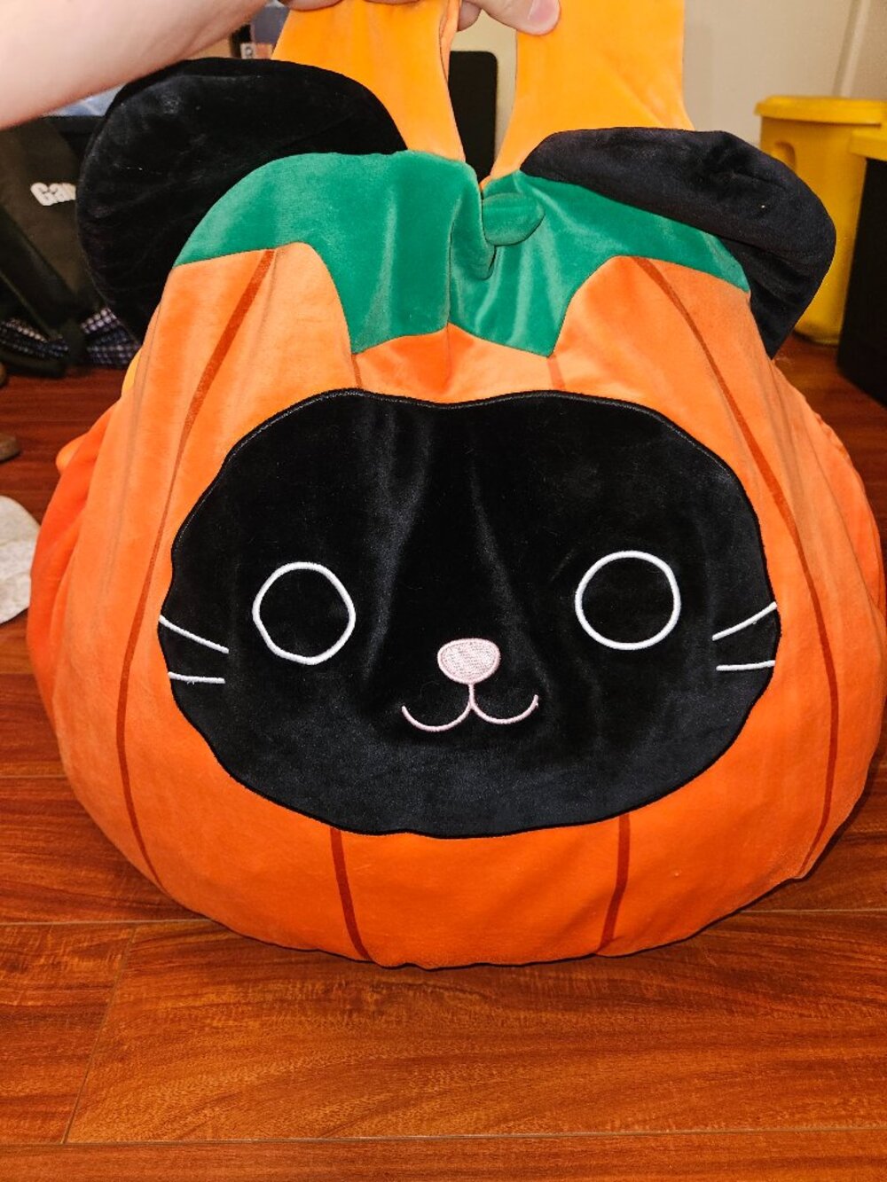 Squishmallows Calio the Cat Pumpkin Halloween Costume Plush Stuffed Vest